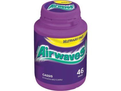 Airwaves žvýkačka dóza cassis x46 /6/ 64g