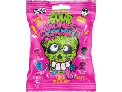 Argo bonbóny sour madness crush pink extra sour 60g