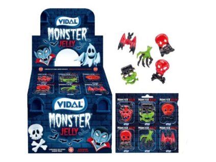 Vidal želé balené monster jelly /66/ 11g