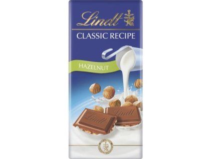 Lindt classic milk hazelnut 100g