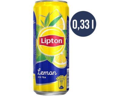 Lipton ice tea lemon 0,33L plech