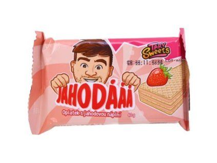 TARY SWEETS oplatky jahoda 40g /24/