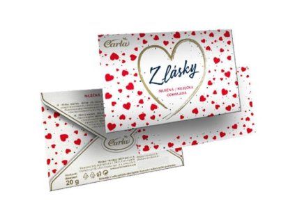 Carla čokoláda mléčná z lásky 20g