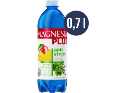Magnesia Plus Antistress mango a meduňka 0,7L