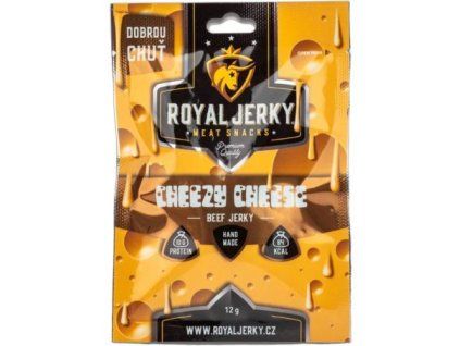 RoyalJerky hovězí cheezy cheese /15/ 12g