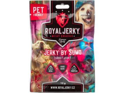 RoyalJerky krůtí jerky by sumo /15/ 12g