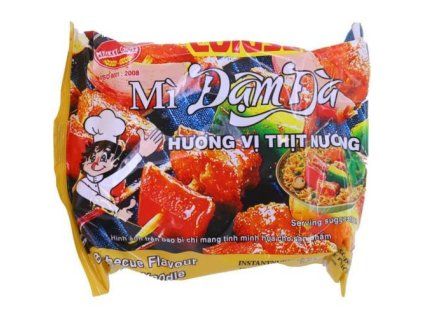 MILIKET instantní nudle s příchutí bbq 65g (MI BBQ)