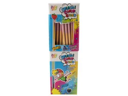 SweetNFun candy splash straws fruity /100/ 12g