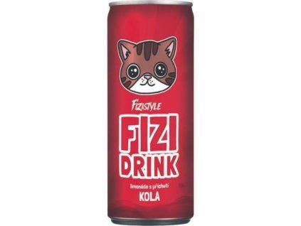 FIZI DRINK limonáda s příchutí kola 250ML