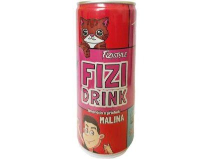 FIZI DRINK limonáda s příchutí malina 250ML