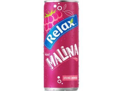 Relax limonáda malina 0,33L
