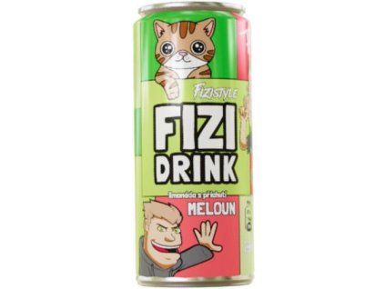 FIZI DRINK limonáda s příchutí meloun 250ML