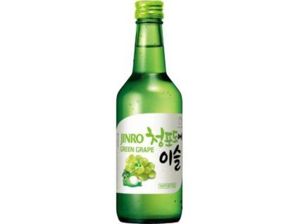 JINRO SOJU GREENGRAPE 13%  350ML
