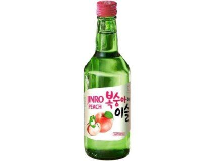 JINRO SOJU PEACH 13% 350ML