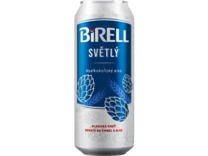 Birell nealko pivo 0,5L Plech $C