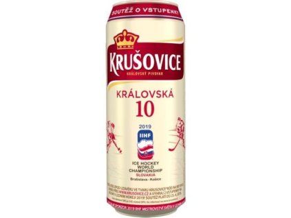 Krušovice 10 plech 0,5L $C