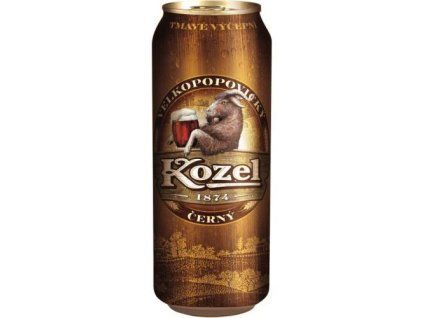 Kozel černý 11 0,5L plech $C