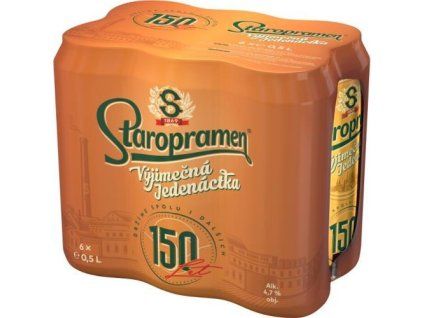 Staropramen 11 0,5L Plech