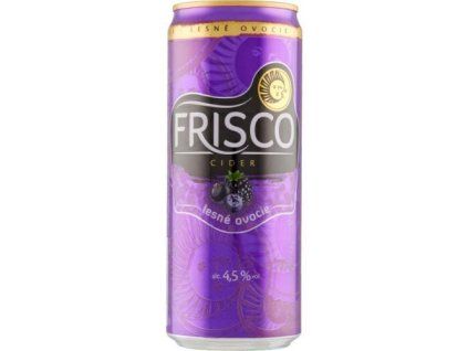 Frisco lesní ovoce 0,4L 4,5% plech