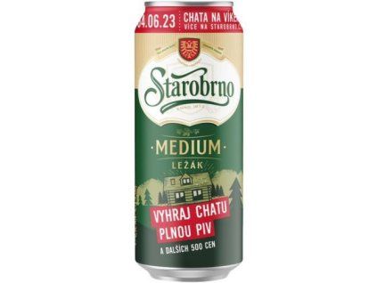Starobrno medium 0,5L plech