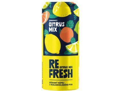 Lobkowicz Refresh nealko pivo citrus mix 0,5L
