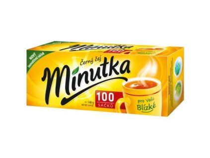 Minutka černý čaj '100' 140g