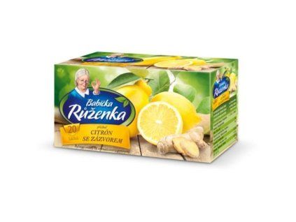 Babička Růženka čaj citrón+zázvor 40g