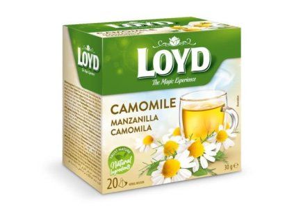 Loyd Tea pyramida heřmánek 30g