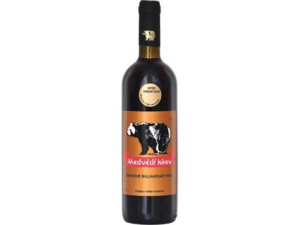 Medvědí krev červené 0,75L  - BGR