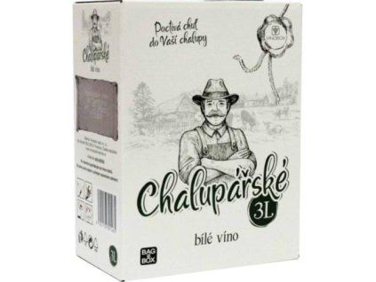 Chalupářské bib bílé polosladké 3L - SPA