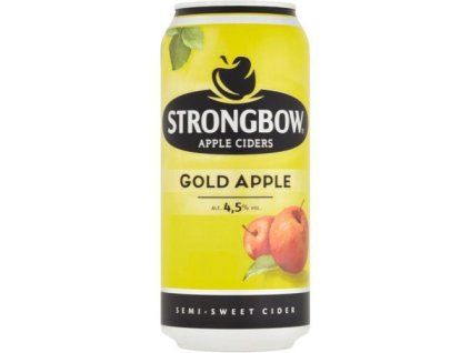 Strongbow cider gold 0,44L 4,5 % plech
