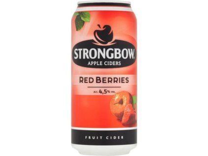 Strongbow cider red berries 0,44L 4,5 % plech