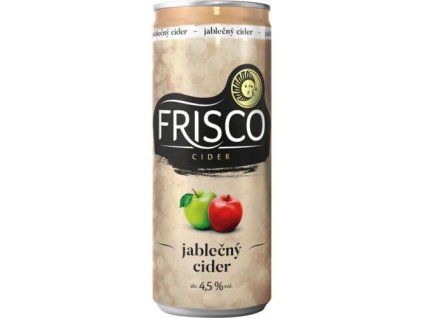 Frisco jablečný cider 0,33L 4,5% plech