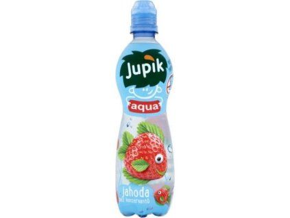 Jupík aqua jahoda 0,5L