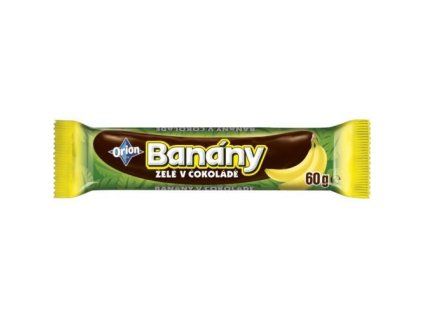 Orion Banány tyčinka želé v čokoládě 60g