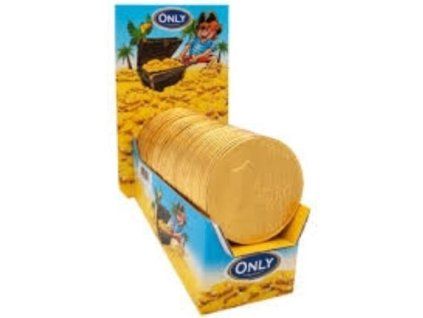 Only chocolate big coins euro milk 21,5g