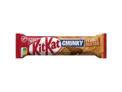 KitKat Chunky tyčinka peanut butter 42g