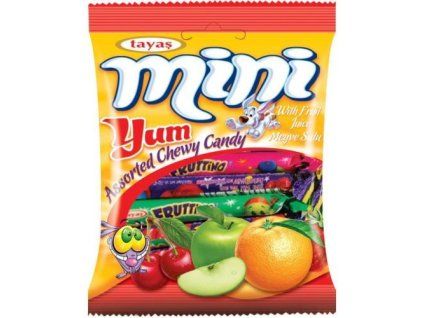 Tayas MiniYum chewy candy assorted fruit 170g