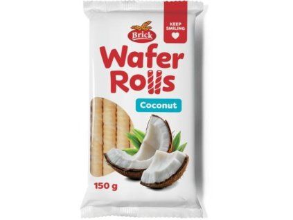 Brick trubičky kokos 150g