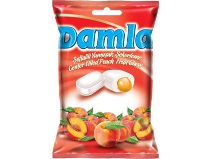 Tayas Damla soft candy peach 90g