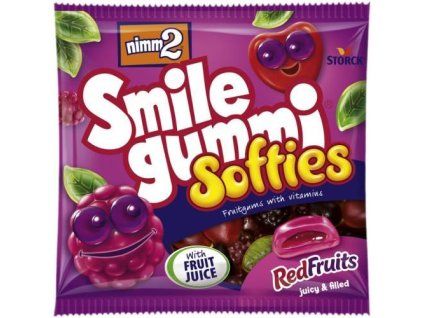Nimm2 smilegummi softies red fruits 90g