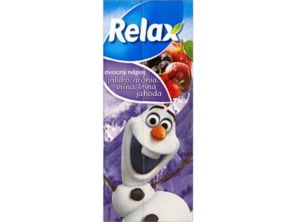 Relax jablko višeň a jahoda barbie 0,2L