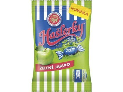 Hašlerky bonbóny zelené jablko 90g