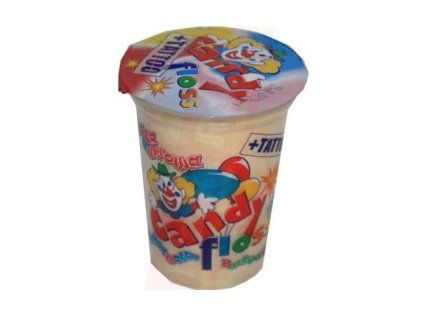 Top cukrová vata s tetovačkou 20g