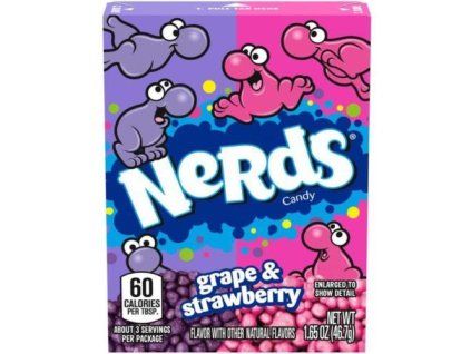 Nerds candy grape+strawberry 46,7g USA