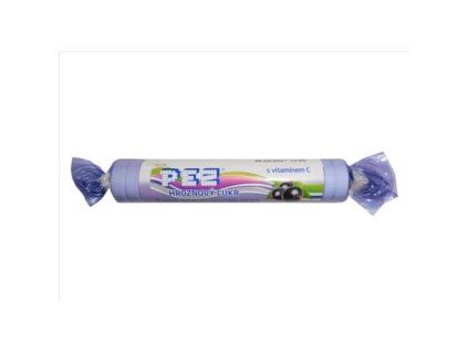 PEZ hroznový cukr černý rybíz 39g