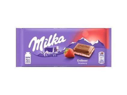 Milka strawberry 100g CZ