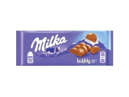 Milka bubbly milk 90g CZ