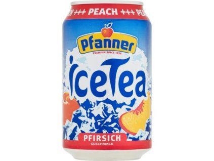 Pfanner iceTea broskev 0,33L