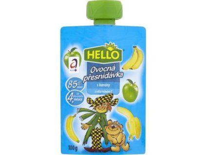 Hello ovocná svačinka banán 100g